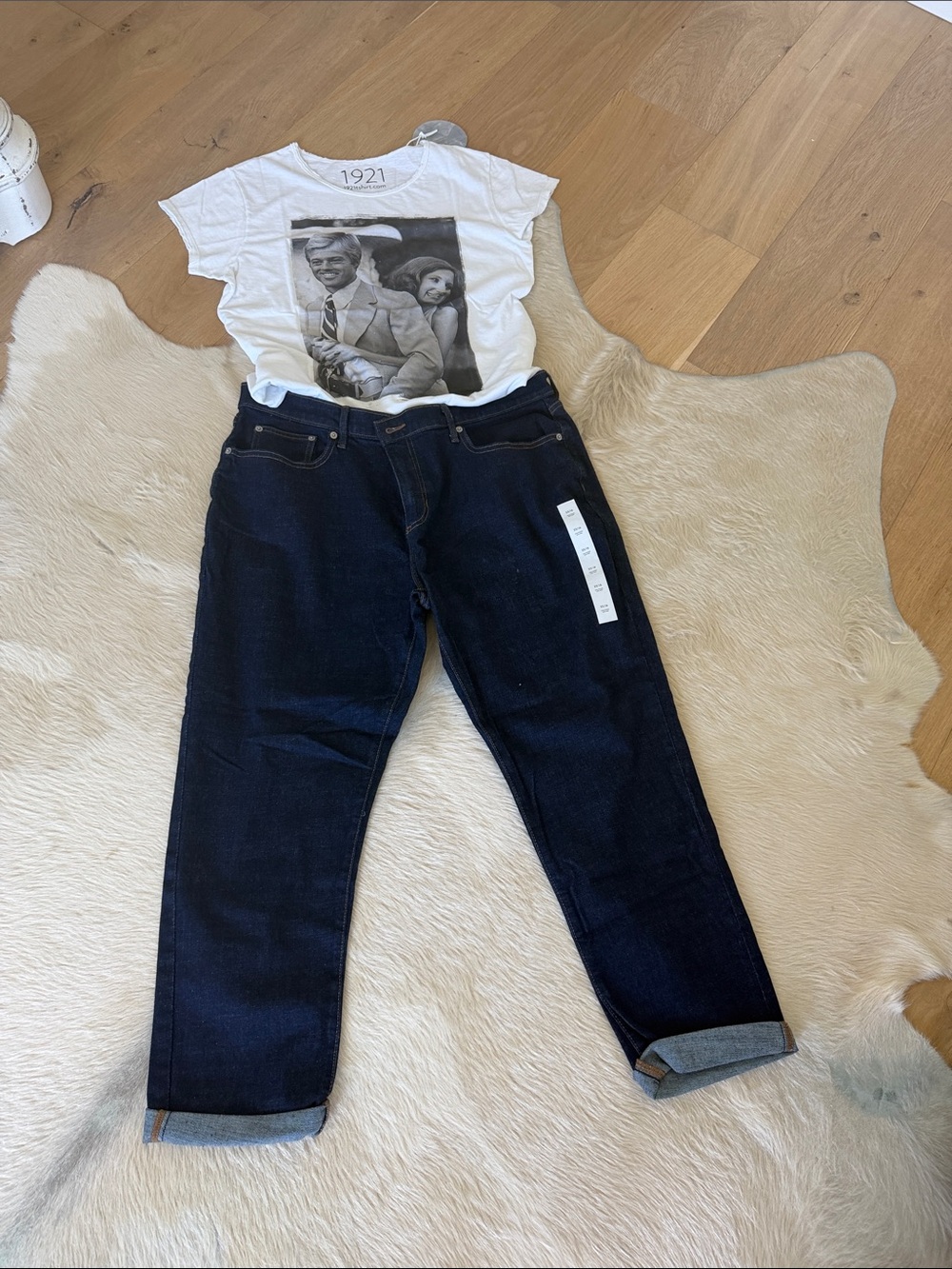 Banana Republic Girlfriend Cropped Jeans